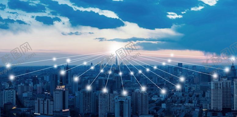 编号：39688510300347121180【酷图网】源文件下载-科技智慧城市