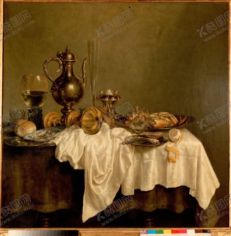 编号：96698209201916491096【酷图网】源文件下载-静物油画