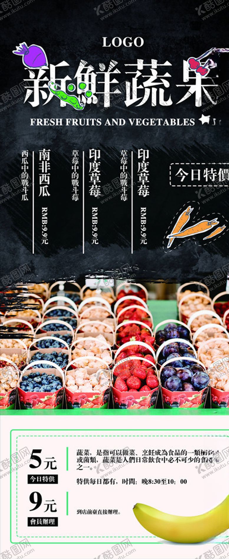 编号：13575306151711418120【酷图网】源文件下载-水果展架