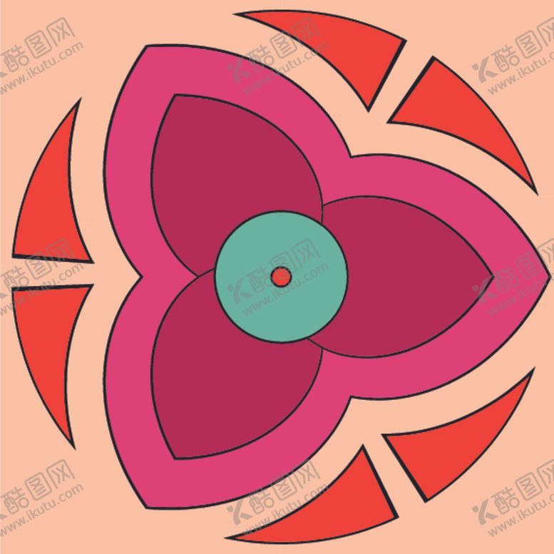编号：39016209201726445997【酷图网】源文件下载-波西米亚风格花纹图案