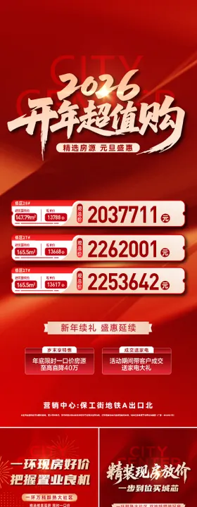 特价房海报