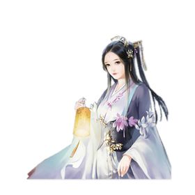 古装帅哥美女插画图片旗袍男神君子国潮