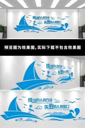 企业励志文化墙
