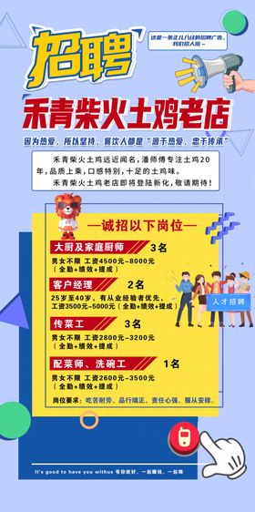 招聘海报