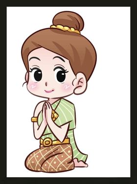 手绘卡通女孩动画动画