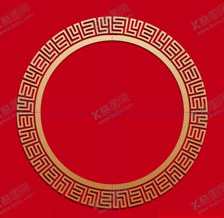 编号：74742306272001066325【酷图网】源文件下载-中国风边框金色