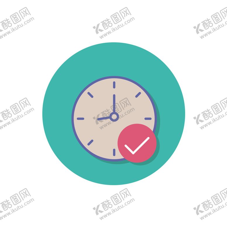 编号：86016410121720151587【酷图网】源文件下载-时钟图标