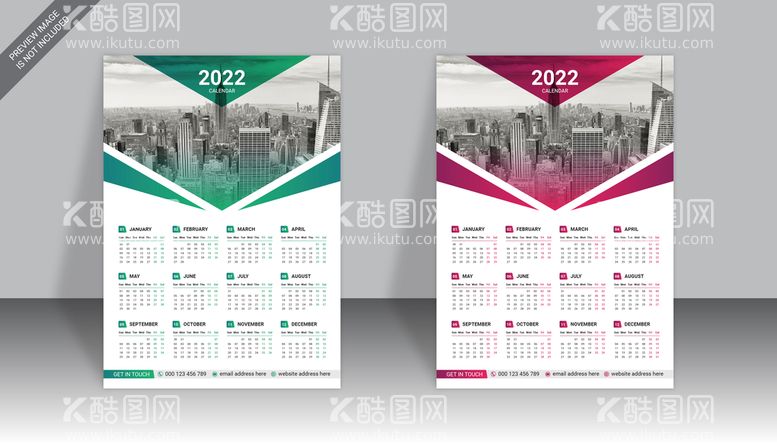 编号：12496911170928046635【酷图网】源文件下载-2022台历 