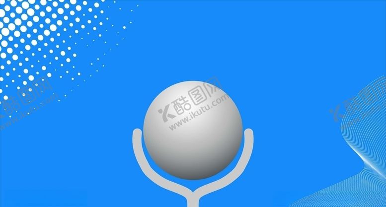 编号：60575206281208035858【酷图网】源文件下载-蓝底白点科技星球素材