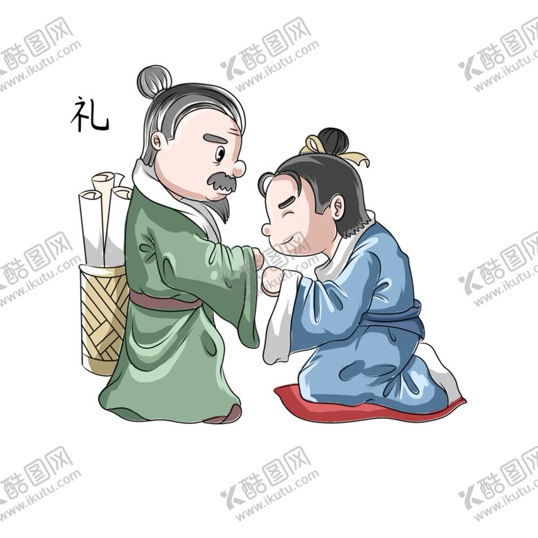 编号：23505002091248531662【酷图网】源文件下载-古典传统文化IP形象系列套图礼