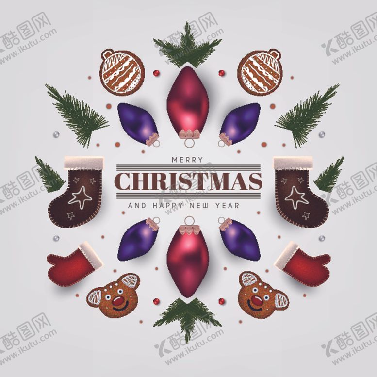 编号：54846309231649082518【酷图网】源文件下载-圣诞节元素