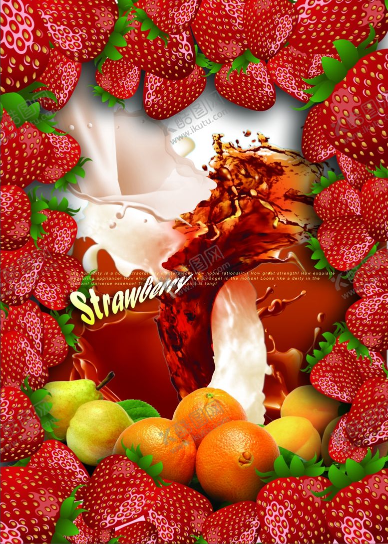 编号：36856209160425487724【酷图网】源文件下载-水果海报