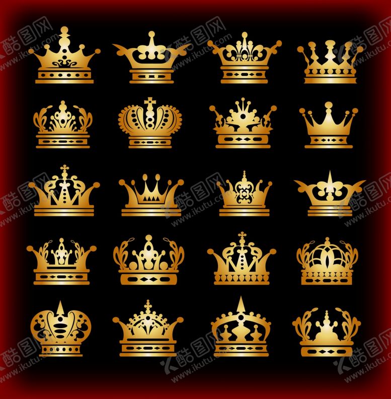编号：71658310221525348163【酷图网】源文件下载-金色皇冠