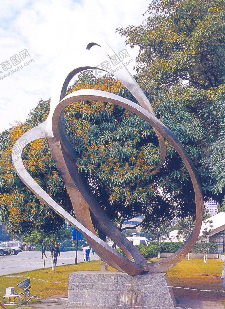 编号：15305106271737103708【酷图网】源文件下载-抽象雕塑