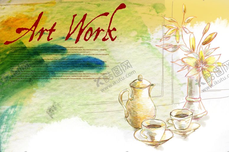 编号：97947909202040225167【酷图网】源文件下载-水彩休闲插画