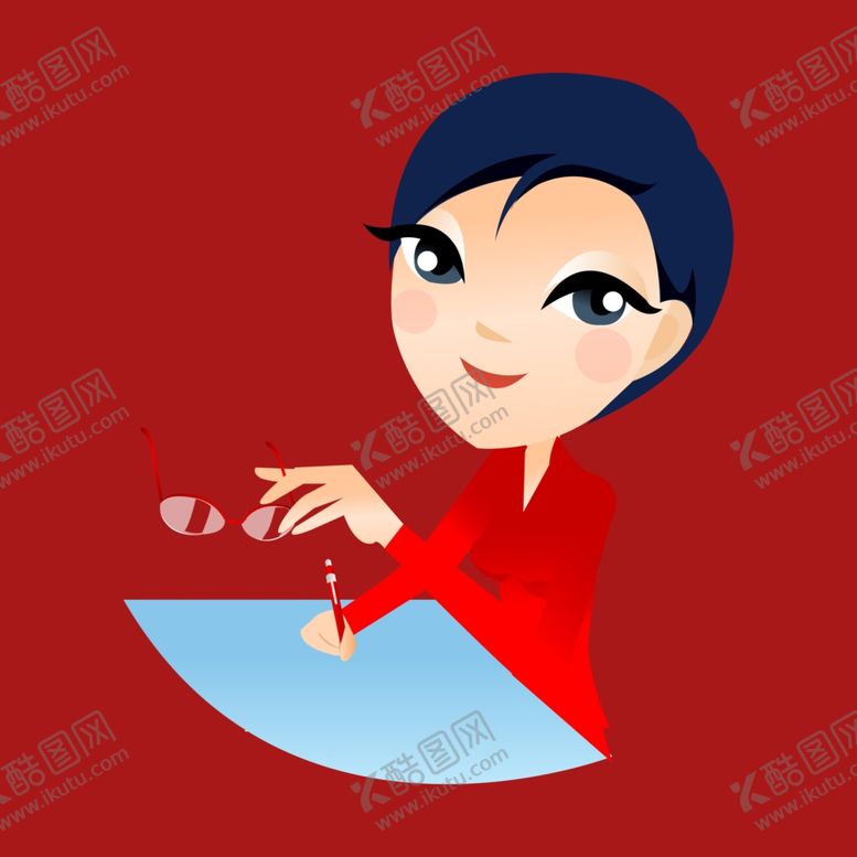 编号：94764602190536446315【酷图网】源文件下载-手绘商务人物