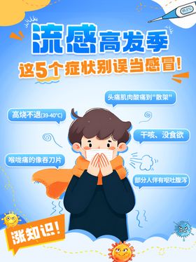 健康知识宣传海报