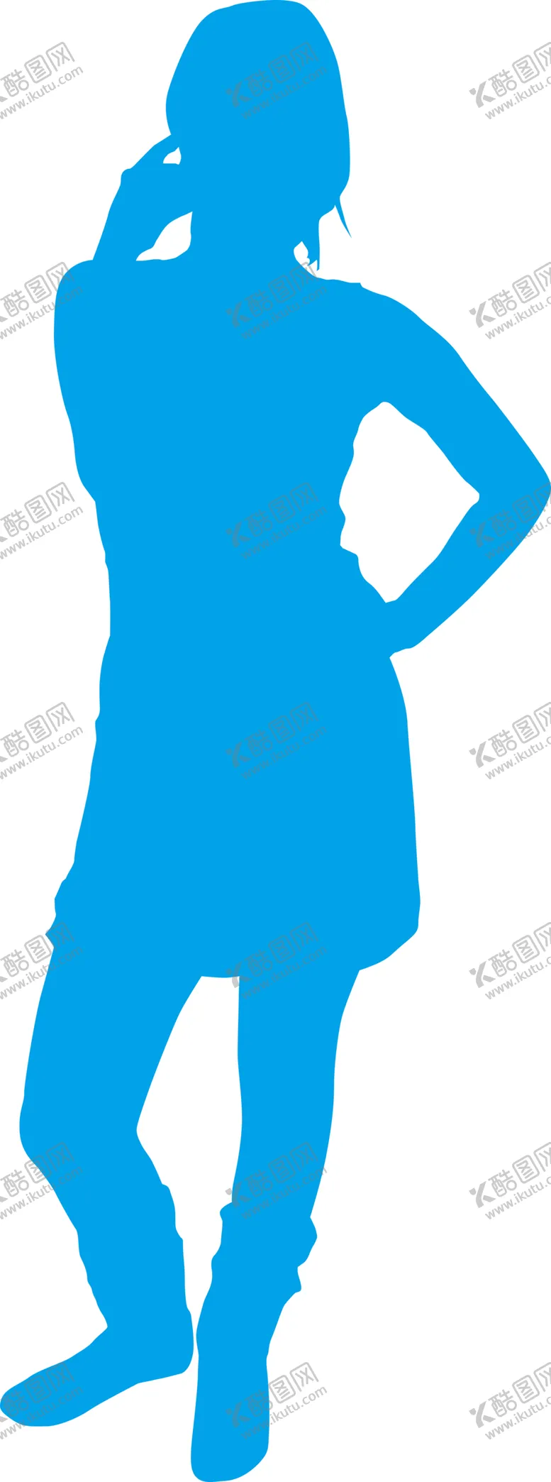 编号：17606803271316583602【酷图网】源文件下载-美女剪影