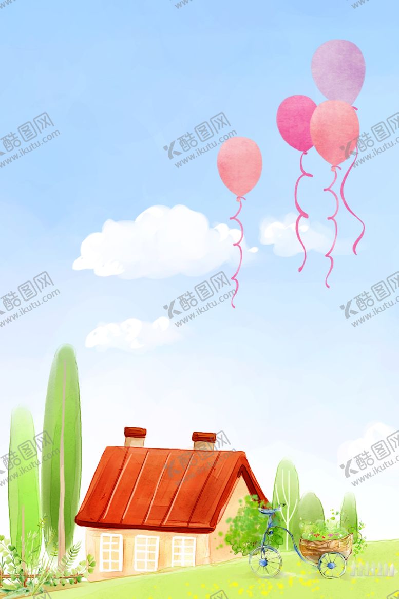 编号：25716709210149279785【酷图网】源文件下载-卡通背景