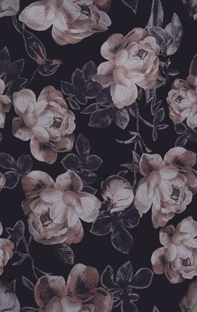 复古风花卉图案布料