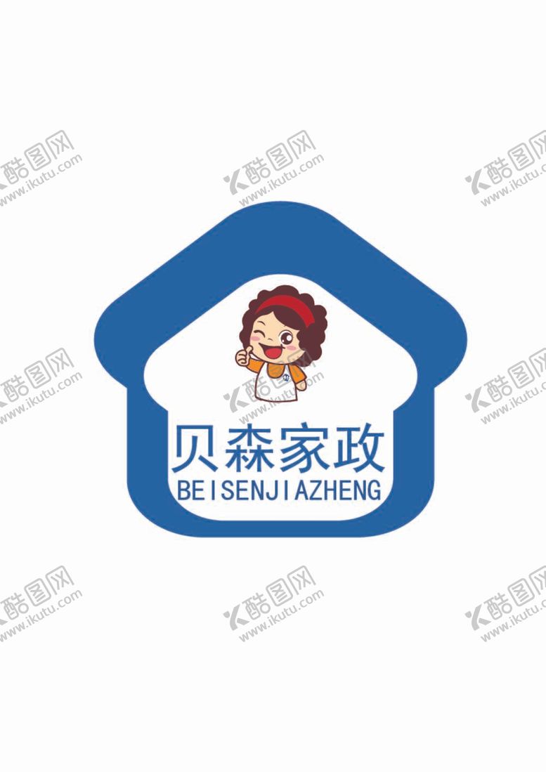 编号：89596912041740179886【酷图网】源文件下载-家政LOGO