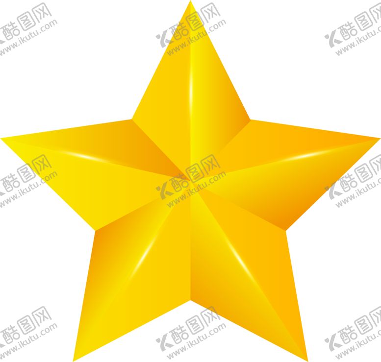 编号：72255201171547166479【酷图网】源文件下载-免扣五角星