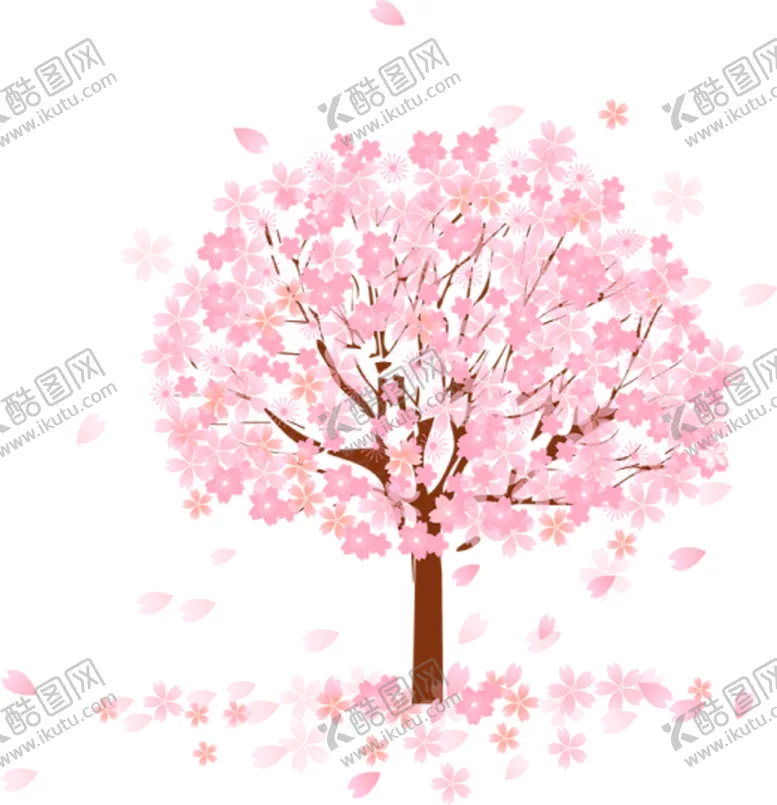 编号：83305004232314088557【酷图网】源文件下载-樱花装饰素材