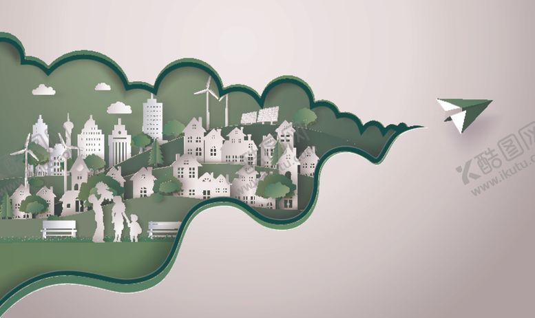 编号：78872510132100172537【酷图网】源文件下载-绿色城市