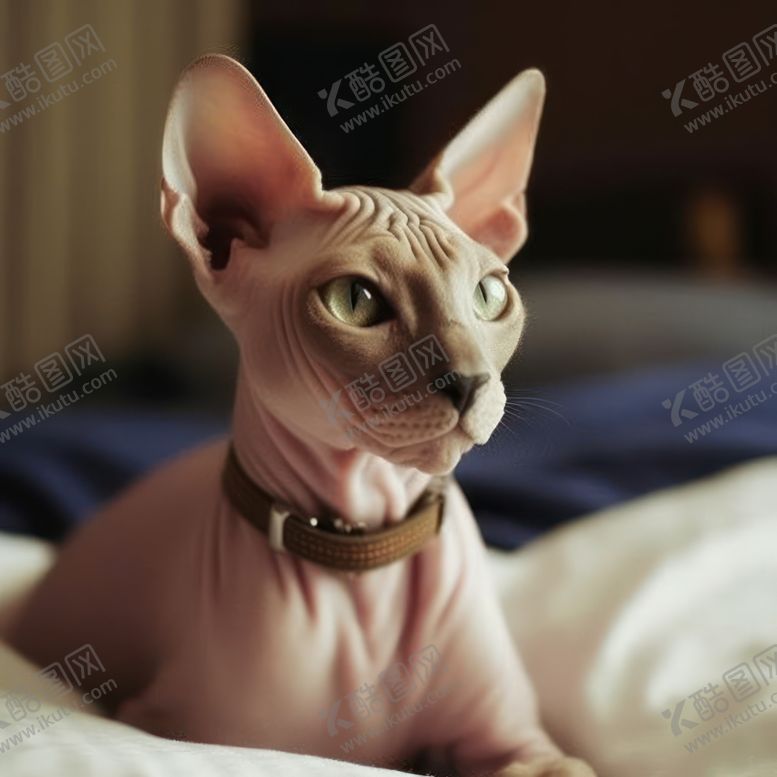 编号：15882801240239539569【酷图网】源文件下载-斯芬克斯猫