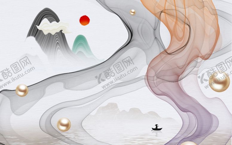 编号：75764709261127325721【酷图网】源文件下载-水墨山水