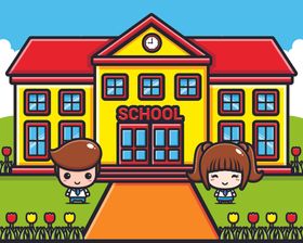 卡通学校