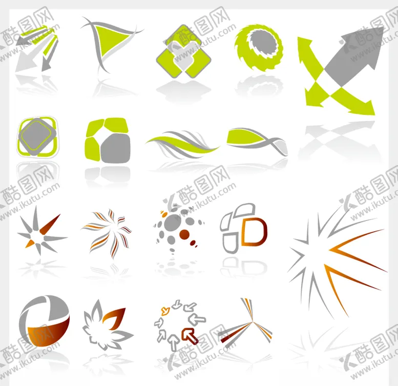 编号：39647907030406333194【酷图网】源文件下载-多款logo图形标志矢量素材