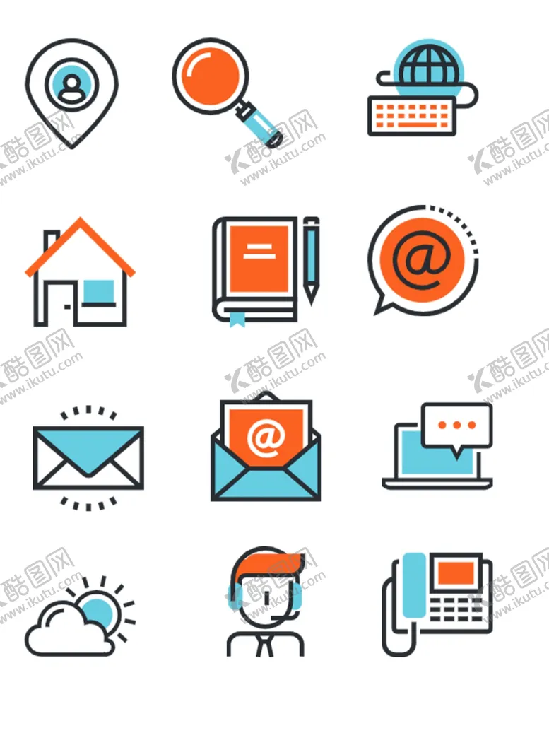 编号：50097411292119059795【酷图网】源文件下载-个人工作商务总结简约标签图标
