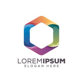 简约图标企业志企业商洁彩色时尚logo