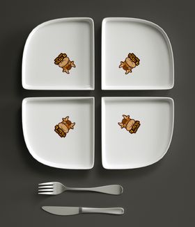 餐具效果图样机