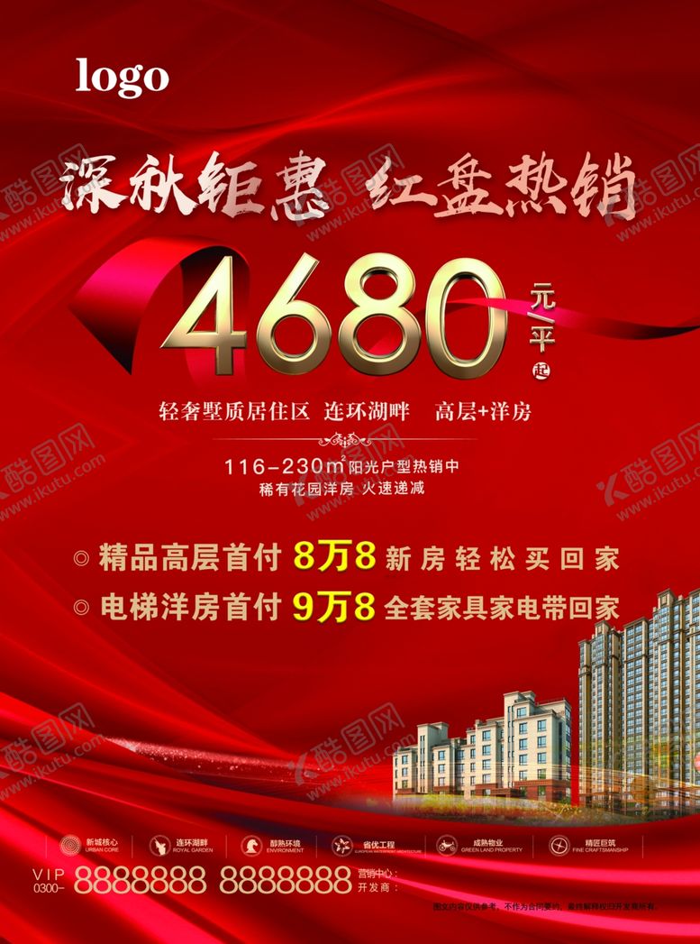 编号：56800309202214157330【酷图网】源文件下载-房地产宣传页