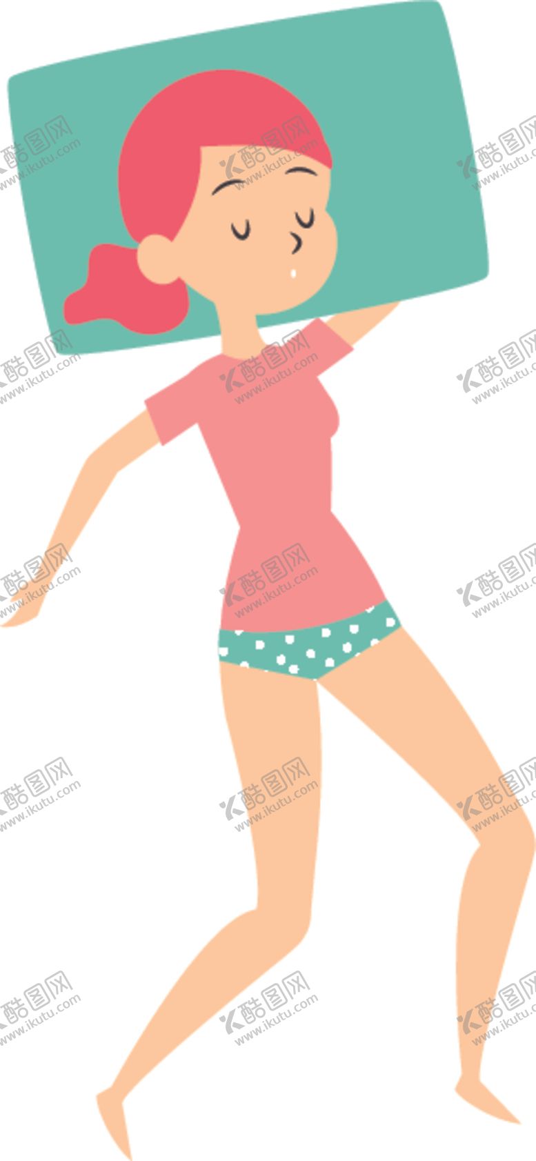 编号：16735105022328363749【酷图网】源文件下载-睡觉姿势