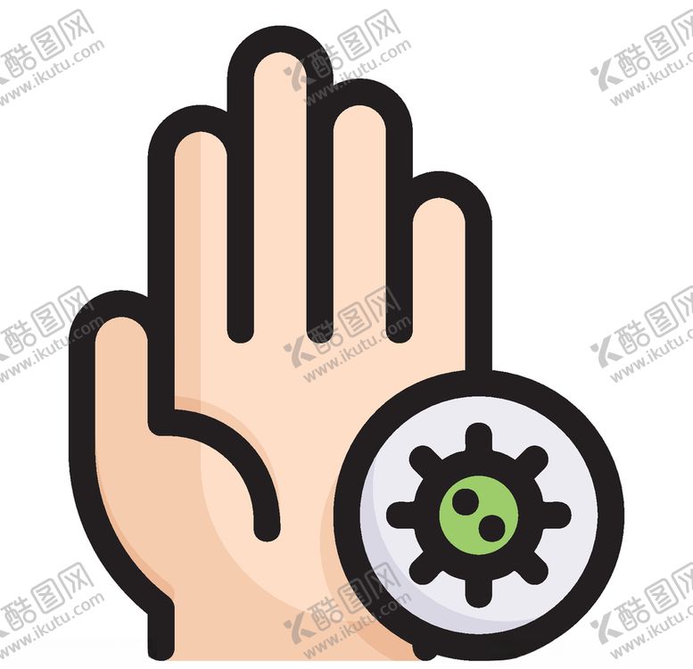 编号：75384309271133102212【酷图网】源文件下载-病菌图标