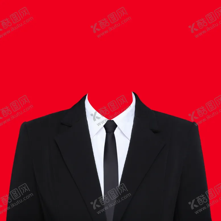编号：56336105061908312134【酷图网】源文件下载-证件照女西装素材