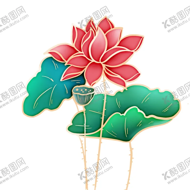 编号：86634012291806186850【酷图网】源文件下载-荷花素材