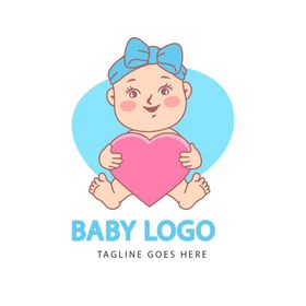 婴儿logo商标孩子