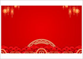 红色背景婚纱模板相册模板高端模板画册模板