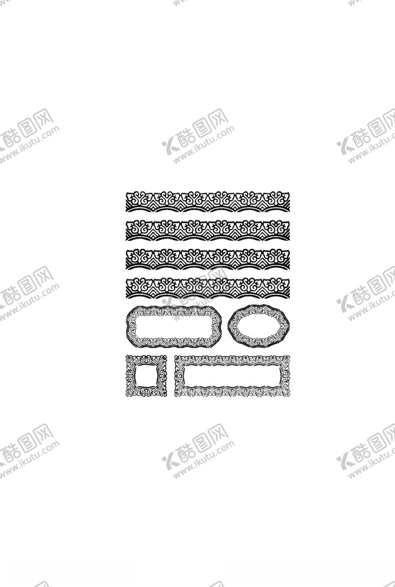 编号：27187004060545098212【酷图网】源文件下载-中西式雕花