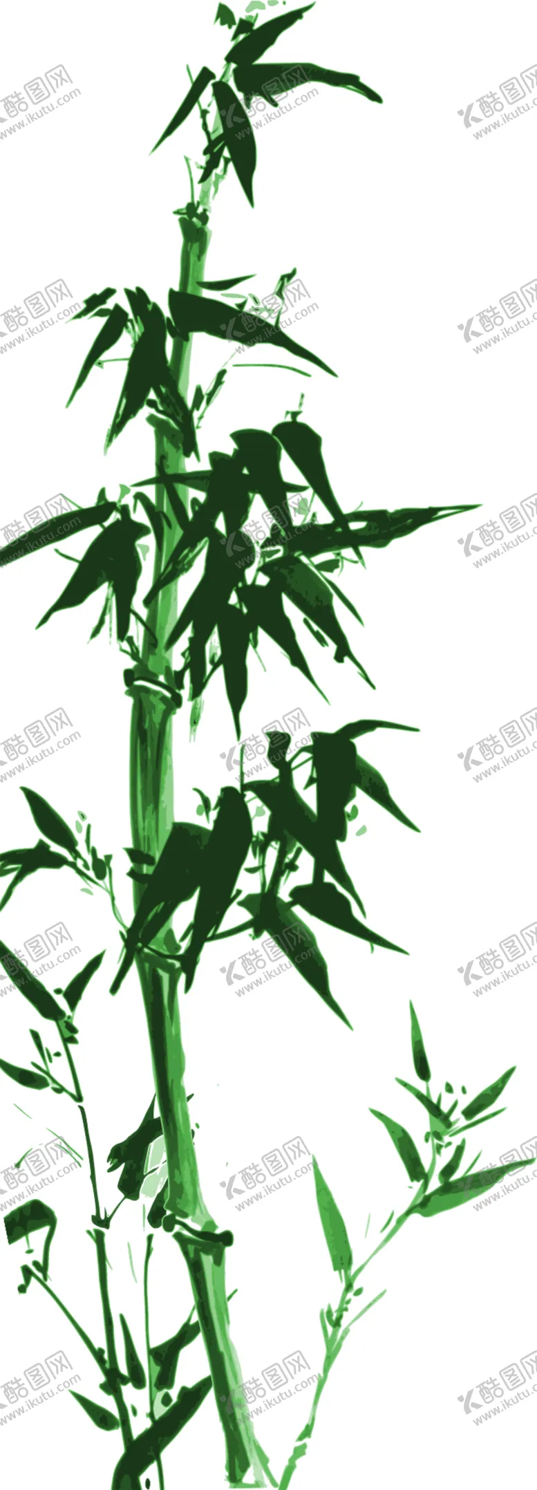 编号：20491204270932348548【酷图网】源文件下载-水墨竹子
