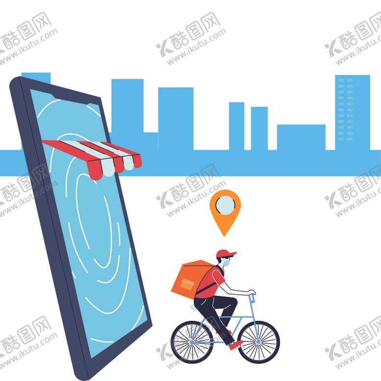 编号：93699607022152008785【酷图网】源文件下载-在线购物快递