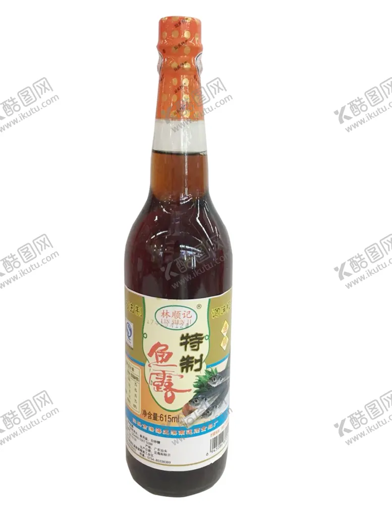 编号：68520904290905549489【酷图网】源文件下载-林顺记特制鱼露615ml