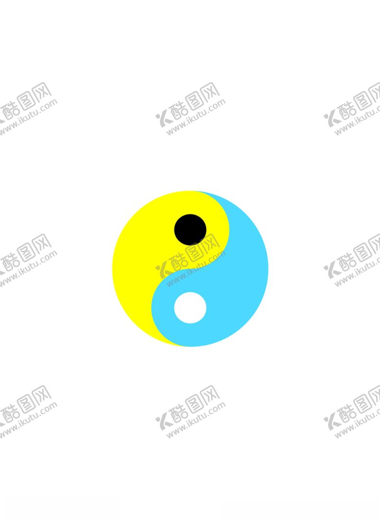 编号：45296810270155193589【酷图网】源文件下载-阴阳太极免扣图