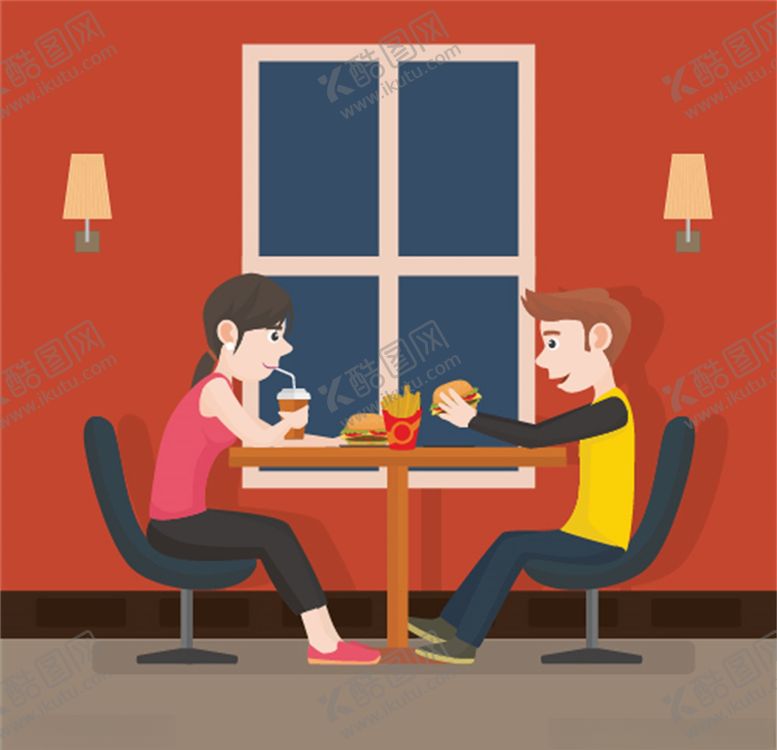 编号：99626805130418207473【酷图网】源文件下载-餐厅吃饭
