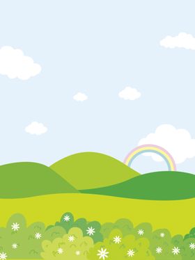 春天海报绿色素材春天素材