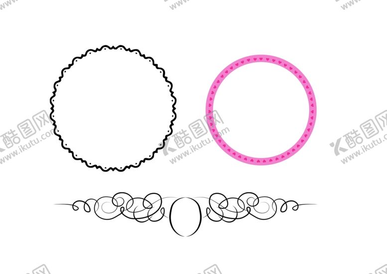 编号：14313909260625444021【酷图网】源文件下载-爱心圆圈素材